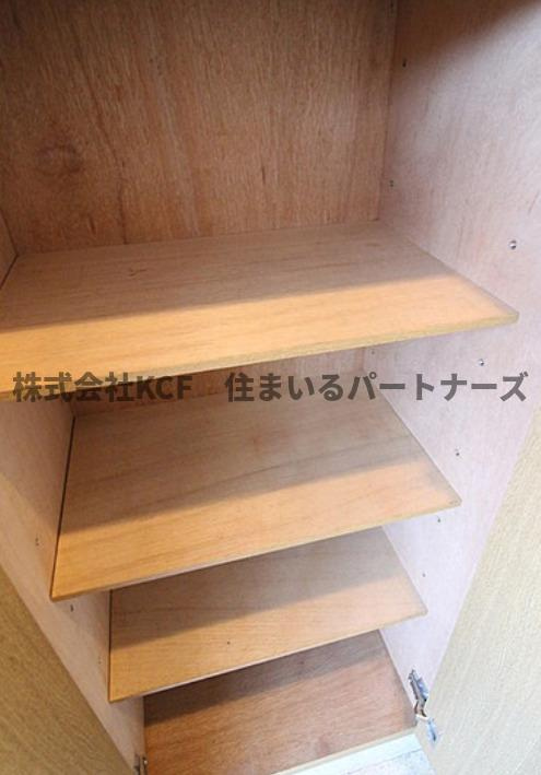 STハイランドの収納|収納のためのスペースです