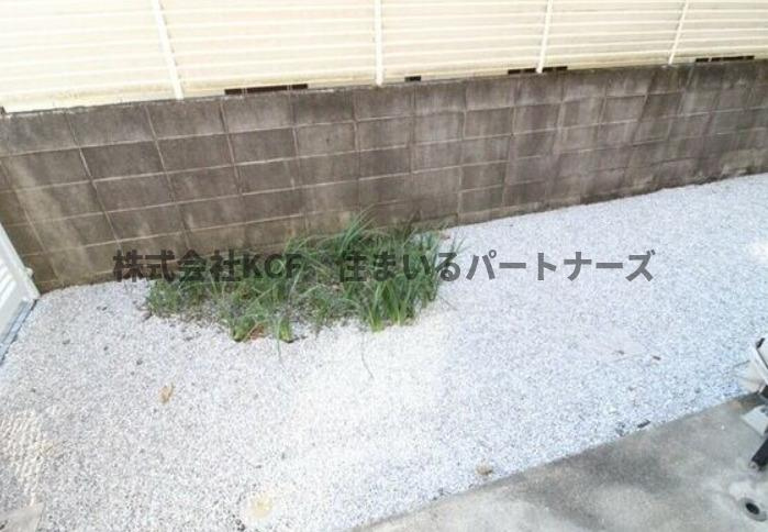 サンライズ京町の庭|お庭で自由な時間を過ごせます