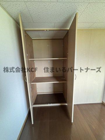 ソレアードの収納|大きなスペースがあり、収納には困りません