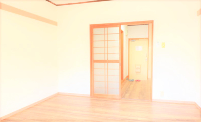 大石ハイツの居間・リビング|使いやすいリビングです