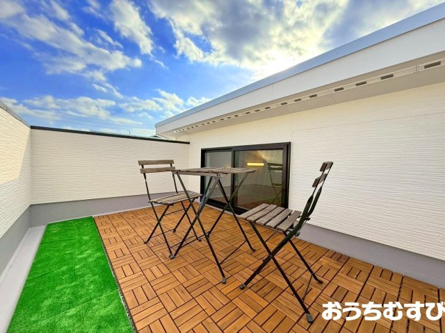 守山区笹ヶ根(全3棟)のバルコニー