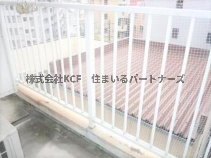 オーハシビルのバルコニー