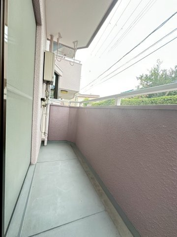 第3摂津マンションのバルコニー