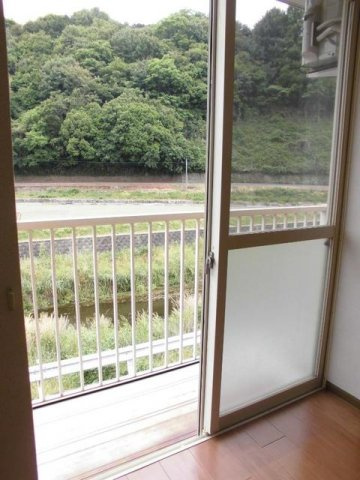 タガミハイムのバルコニー