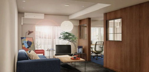 渋谷区渋谷２丁目の事務所の内装