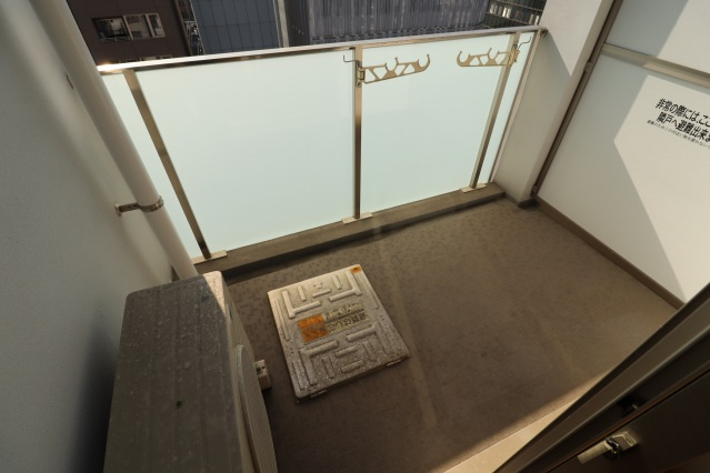 Grace Hillsのバルコニー|暖かな日差しのふりそそぐバルコニー