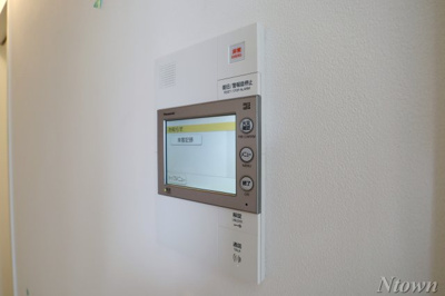 【セキュリティ】 | HANANOKI RISE | モニター付きインターホンです