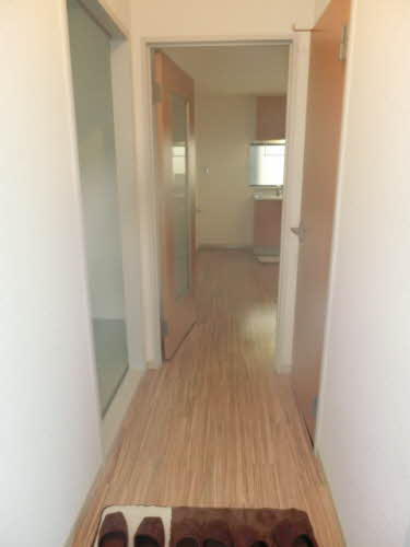 メゾントランキル A棟の玄関