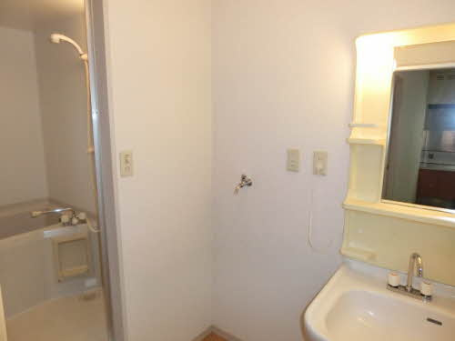 メゾントランキル A棟の洗面所