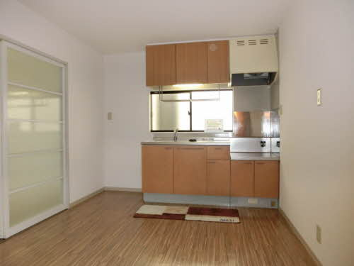 メゾントランキル A棟のキッチン