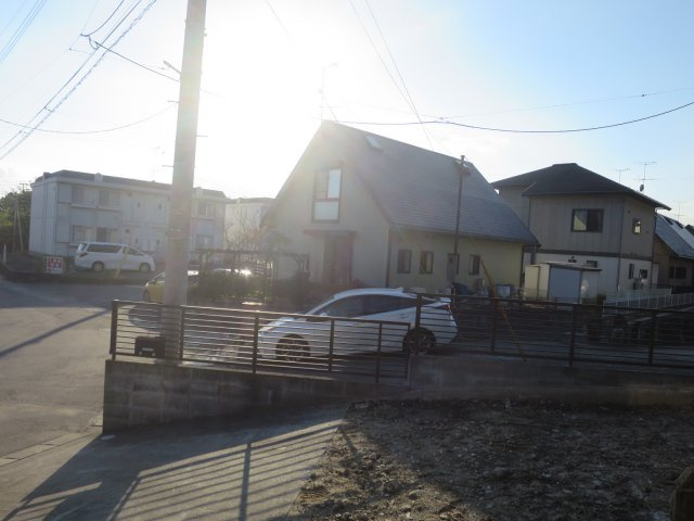 仁井田町月山下　建物解体後更地引渡し　売地の展望|南西方向