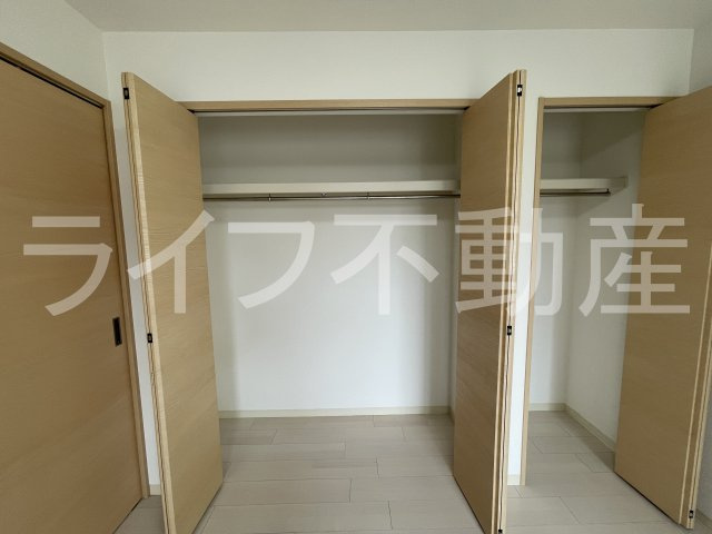 クリエオーレ荒本Ⅲの収納|収納豊富です
