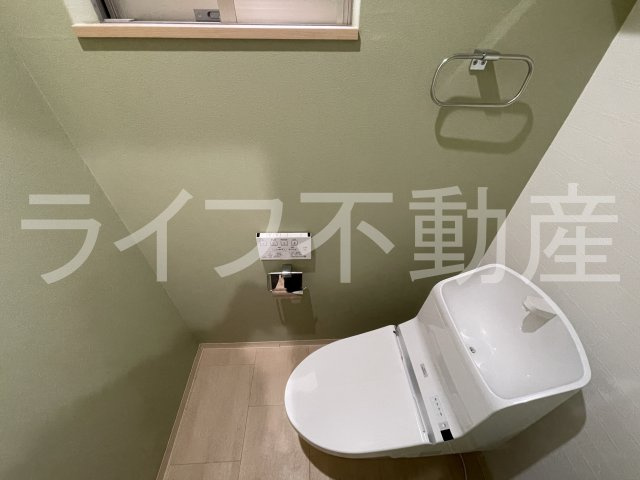 クリエオーレ荒本Ⅲのトイレ|トイレもきれいです