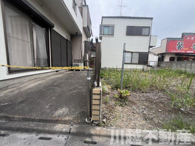 古き良き川越の街の住宅用地のその他|北側の隣地との境界です