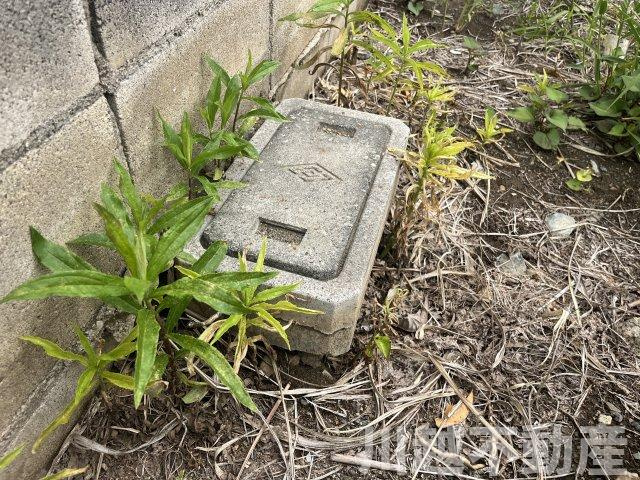 古き良き川越の街の住宅用地のその他|敷地北側にある下水最終桝