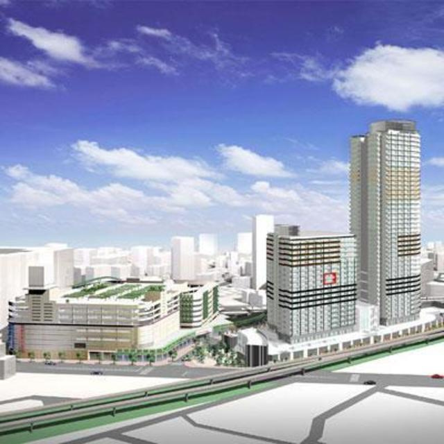 イーストコア曳舟一番館の外観パース| 