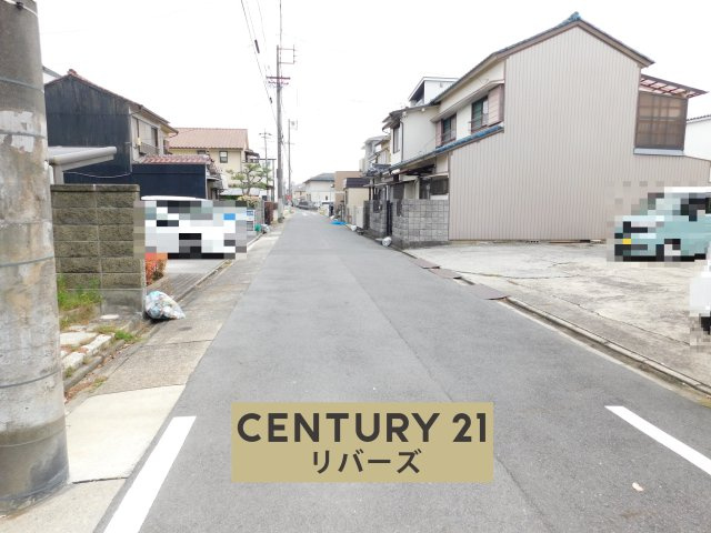 名古屋市中村区稲上町５丁目の売地の前面道路含む現地写真