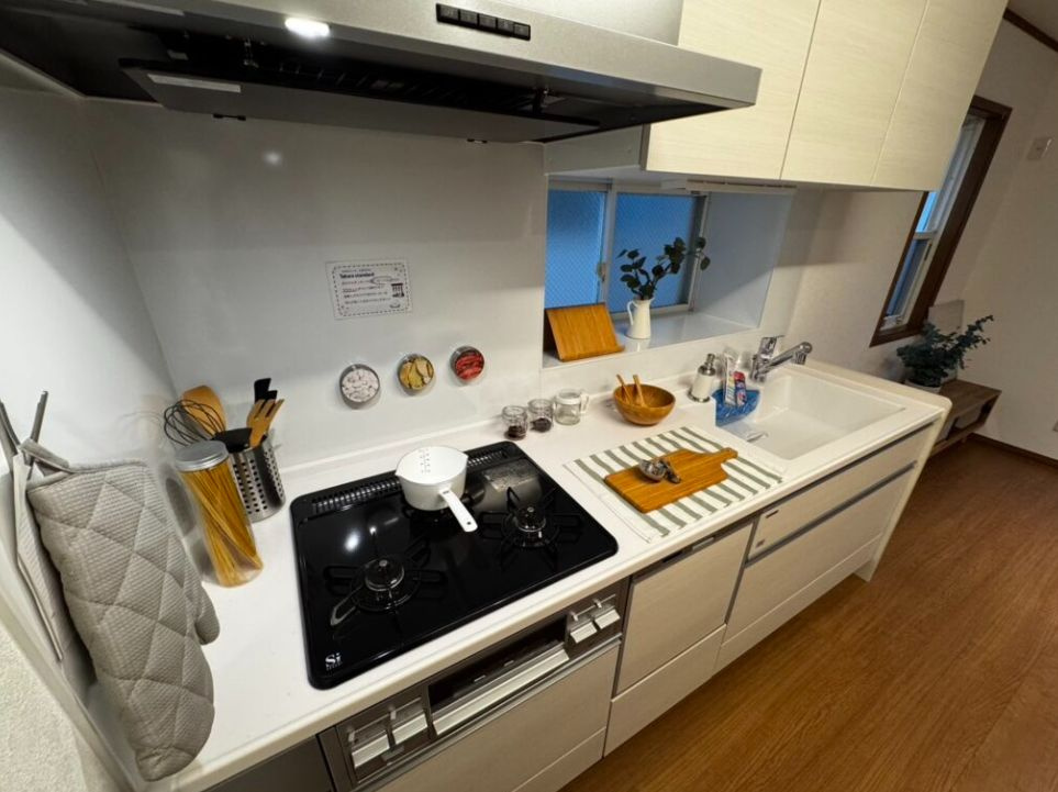 藤沢市西富2丁目　中古戸建のキッチン|きれいなキッチンです