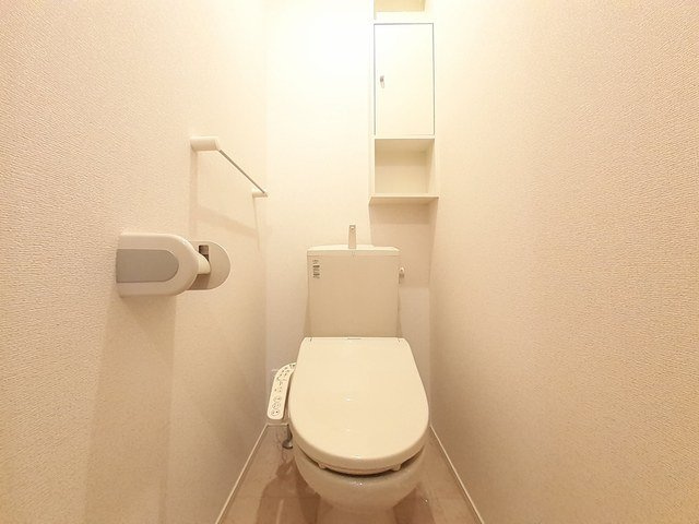 ソフィアＤのトイレ|ゆったりとした空間のトイレです