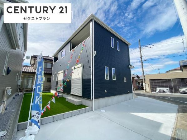 前橋市山王町7期 A号棟の外観|ご見学可能です。