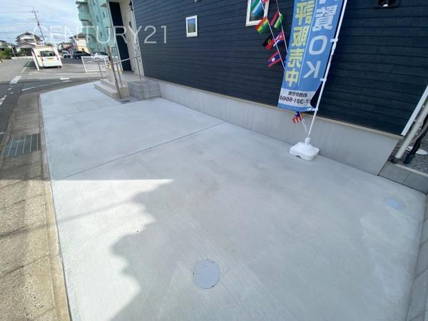 前橋市山王町7期 A号棟の駐車場