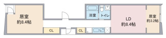 【間取り】 | Floraison HANAKAWADO