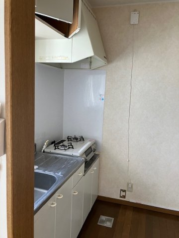 パレス96のキッチン|都市ガス用のガスコンロおご用意ください