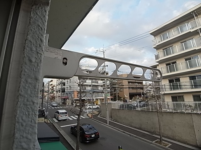 神戸市須磨区白川台６丁目の賃貸マンションのバルコニー|バルコニー
