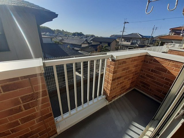 ファシネイション春日Ⅰのバルコニー