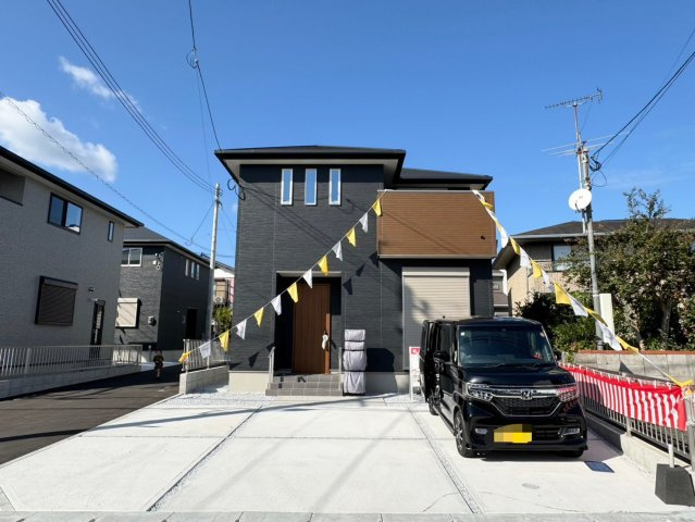 SUN COURTーサンコート－小倉南区中吉田3丁目【小倉南区　新築戸建て】の外観|『ガス衣類乾燥機 乾太くん』が標準仕様♪【小倉南区　新築戸建て】