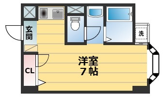 フラット136の間取り