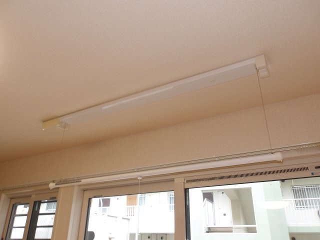 【設備】 | ガーデン・グレイス | 室内物干しです