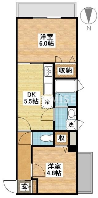 プラネット3の間取り