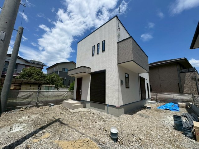 SUN COURTーサンコート－小倉南区中吉田3丁目【小倉南区　新築戸建て】の外観|現地撮影　2025,7,15　SUN COURTーサンコート－小倉南区中吉田3丁目【小倉南区　新築戸建て】
