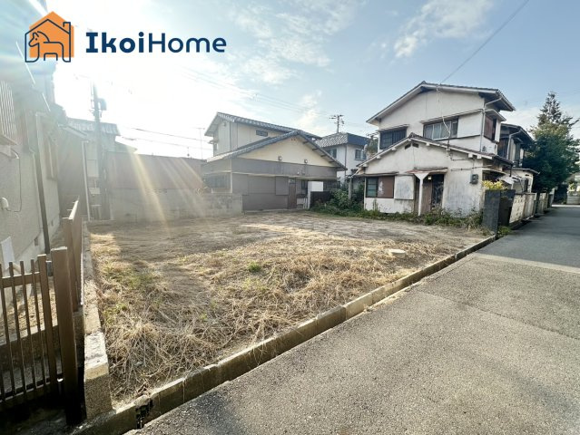明石市二見町福里　土地の前面道路含む現地写真|●年中無休：当日予約可●前面道路は幅員約4mです！静かな住宅街です！