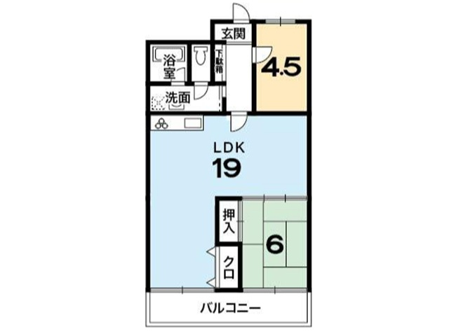 【間取り】 | 進和山科ハイライフ