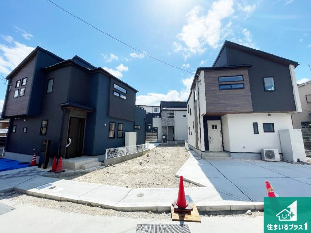 亀岡市余部町清水　新築一戸建ての外観|お客様に長く安心して住んでいだだける事にこだわった家づくり！住んでからのアフターサービスにもしっかりと取り組んでいます！