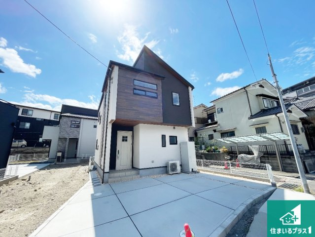 亀岡市余部町清水　新築一戸建ての外観|安心の10年保証！外観を美しく保ち、雨水で汚れを落とします！気になることがありましたら、お気軽にお問い合わせください！