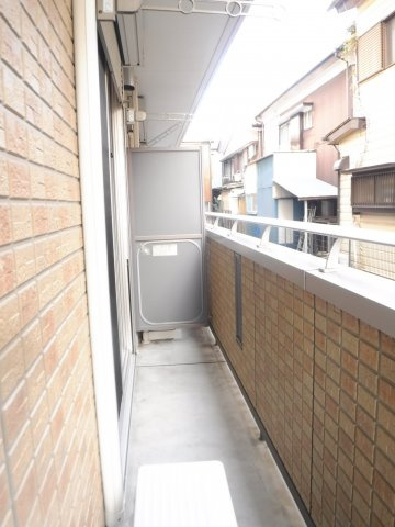 コモド元住吉のバルコニー