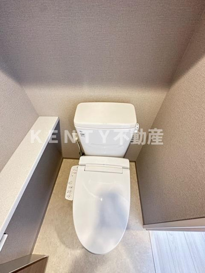 【トイレ】 | クレストコート池上 | コンパクトで使いやすいトイレです