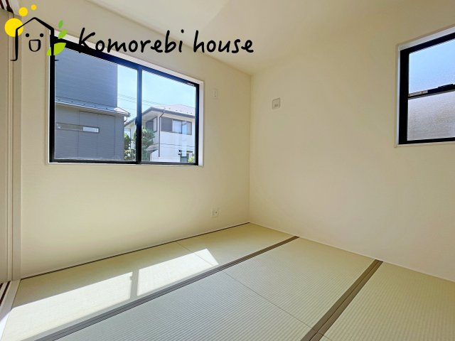 蓮田市椿山　第7　新築一戸建て　リーブルガーデン　01の和室|和室があると落ち着いた雰囲気になりますね