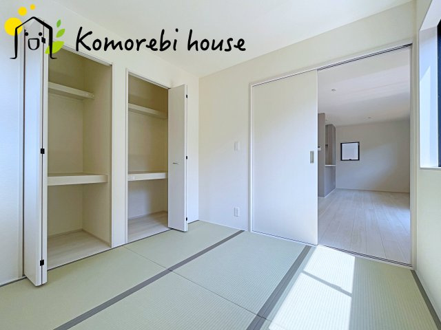 蓮田市椿山　第7　新築一戸建て　リーブルガーデン　01の和室|和室があると落ち着いた雰囲気になりますね