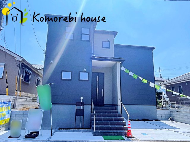 蓮田市椿山　第7　新築一戸建て　リーブルガーデン　01の外観|きれいな外観です