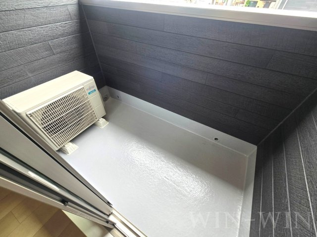 MTIハイツ V Bのバルコニー