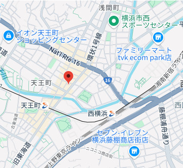 ふじやビルの地図|物件所在地