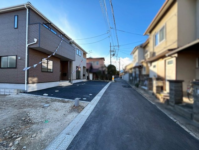森本町前田 １号地　の前面道路含む現地写真