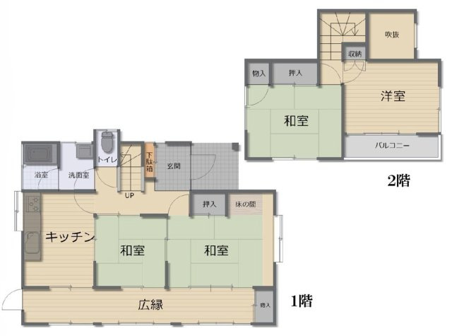 あきる野市舘谷の中古一戸建