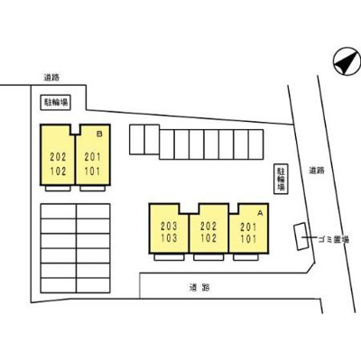 【区画図】 | ディアコート A棟