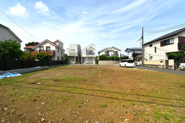 成田西1丁目・売地の外観