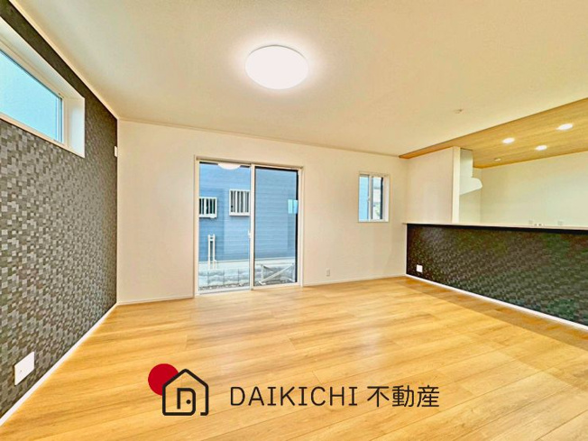 【居間・リビング】 | 北本市本宿4丁目　新築戸建　全8棟　7号棟